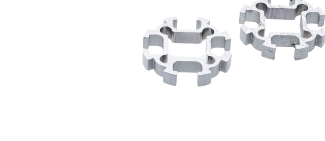Punched part